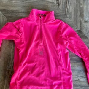 Spyder girls fleece top Pink 6